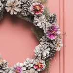 Painted Pinecone Wreath-9192