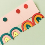 DIY Rainbow Paper Earrings–3