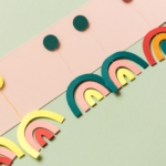 DIY Rainbow Paper Earrings–4