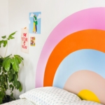 DIY Painted Rainbow Headboard-0804