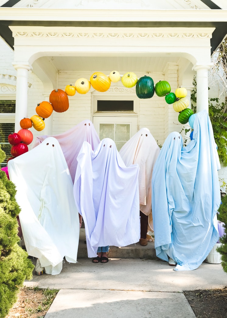 Method it can Faculty DIY Rainbow Ghosts Team Costume - The House That Lars Built