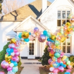 Anagram Balloon Arch – Caitlin’s Twins Baby Shower (19 of 23)
