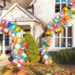 Anagram Balloon Arch – Caitlin’s Twins Baby Shower (3 of 23)