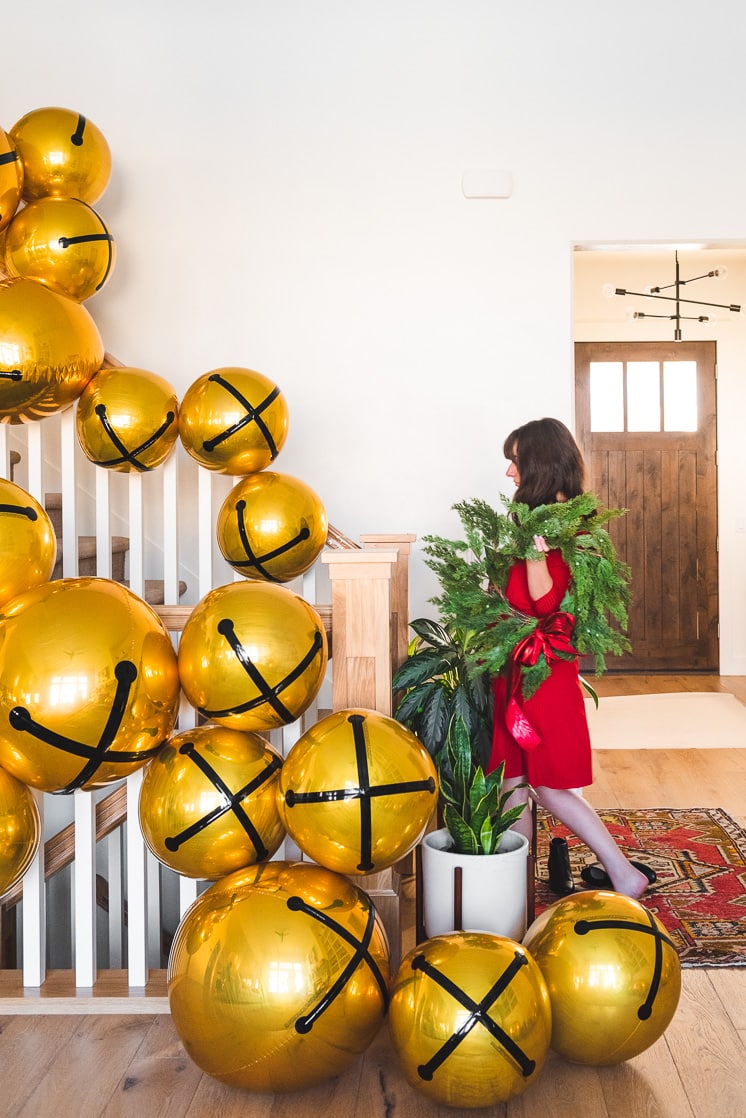 DIY Jingle Bell Balloons