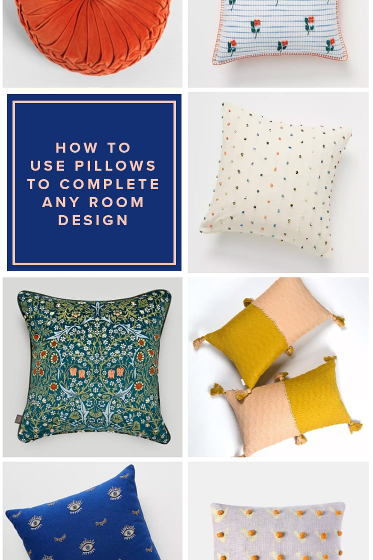 How to Use Pillows to Complete Any Room Design