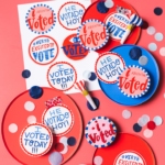 Printable I voted pins