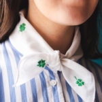 Shamrock Embroidered Scarf (3 of 5)