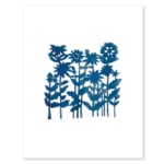 Blue_Flowers_Field_Papercut_Shadowed