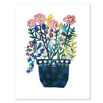 Coloured_Flowers_Pot_Papercut_Shadowed