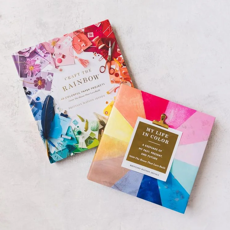 Craft the Rainbow and guided journal for creatives for Mother's day gift guide ideas