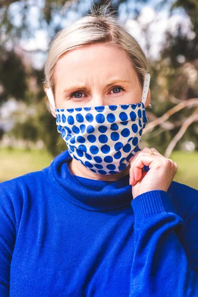 DIY fabric face masks