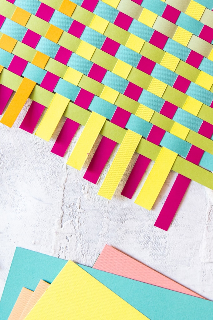 Paper Weaving from Craft the Rainbow book