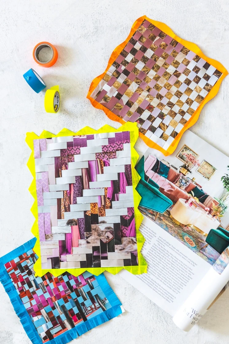 Paper Weaving from Craft the Rainbow book