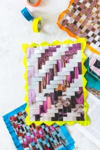 Paper Weaving from Craft the Rainbow book