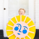 Recycled Crafts – Cardboard Sunshine (1 of 5)
