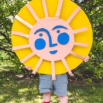 Recycled Crafts – Cardboard Sunshine (3 of 5)