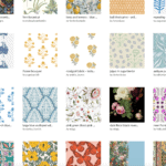 spoonflower fabric options for mother’s day