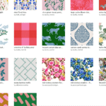 spoonflower mother’s day fabric options