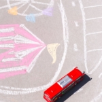 Best Side Walk Chalk Activites–add toppings to your pizza