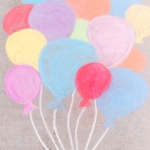 Best Side Walk Chalk activities for kids – balloons