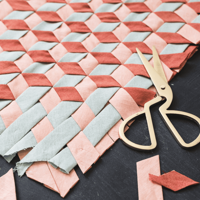 DIY bias tape weaving Creative hobbies to try when you are feeling uninspired