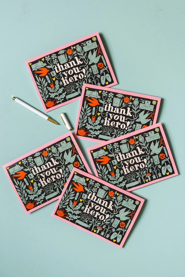 Thank you card for nurses day you can print at home 