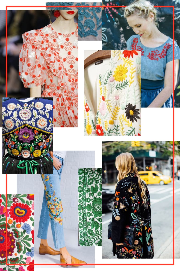 2020 Trend Alert: Embroidered Everything