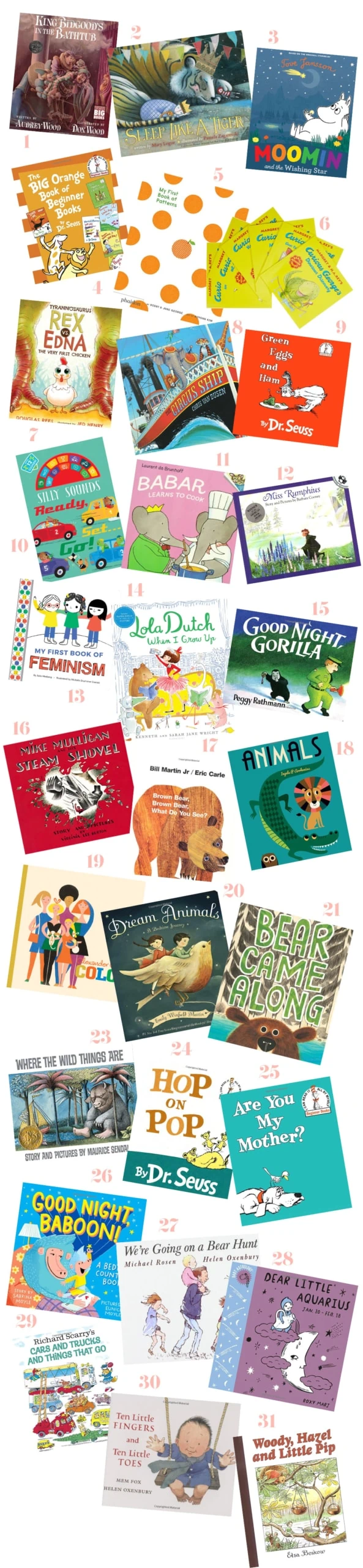 favorite books for toddlers