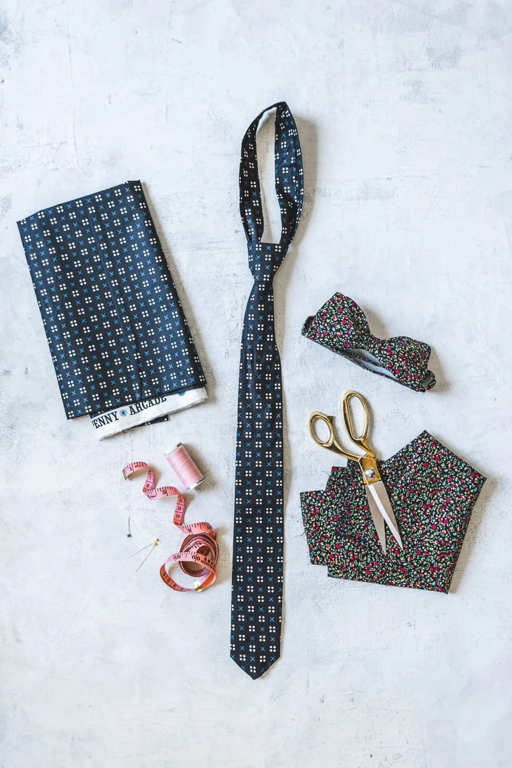 Father's day tie and bowtie pattern DIY