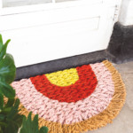 Rainbow Doormat – Peacock (5 of 8)