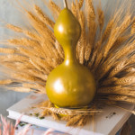 Lars Turkey Centerpiece (Dried Flowers + Gourd Pumpkins) (11 of 11)