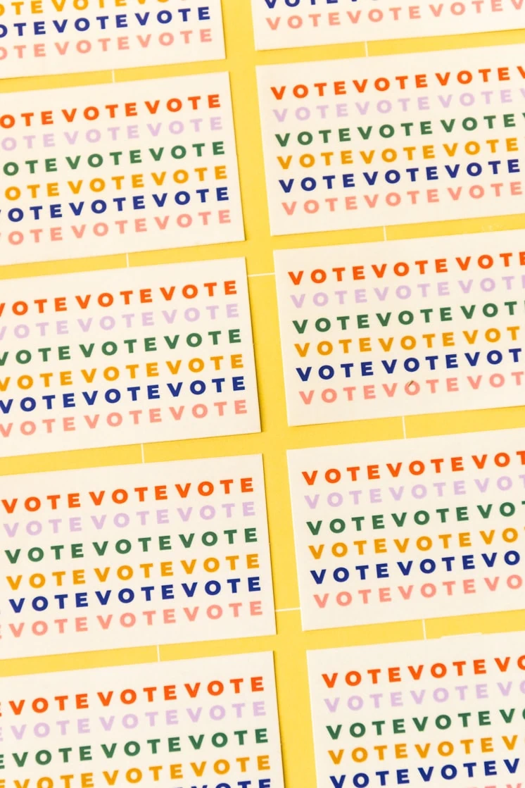 Voting Resources and New Vote Stickers!
