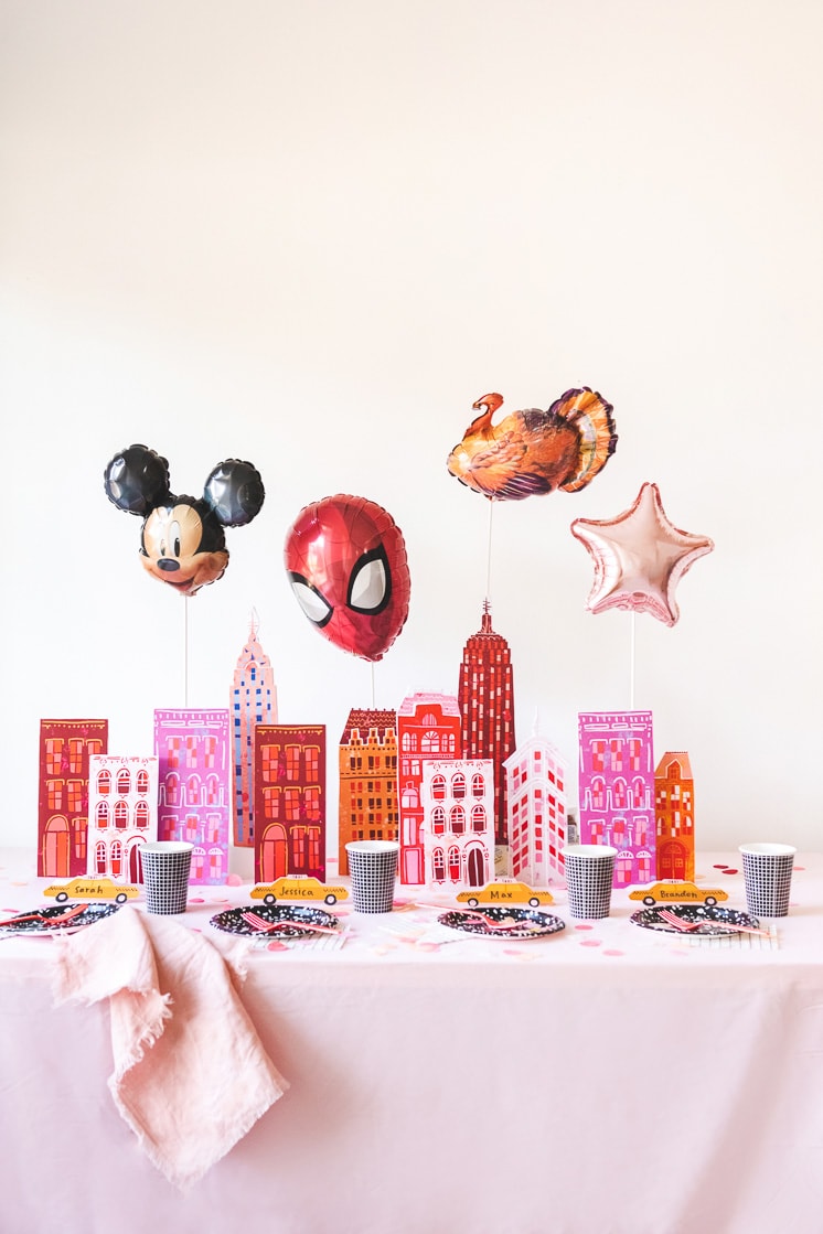 DIY Macy’s Thanksgiving Day Parade Tablescape