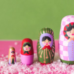 Christmas Painted Nesting Dolls (3 of 11)