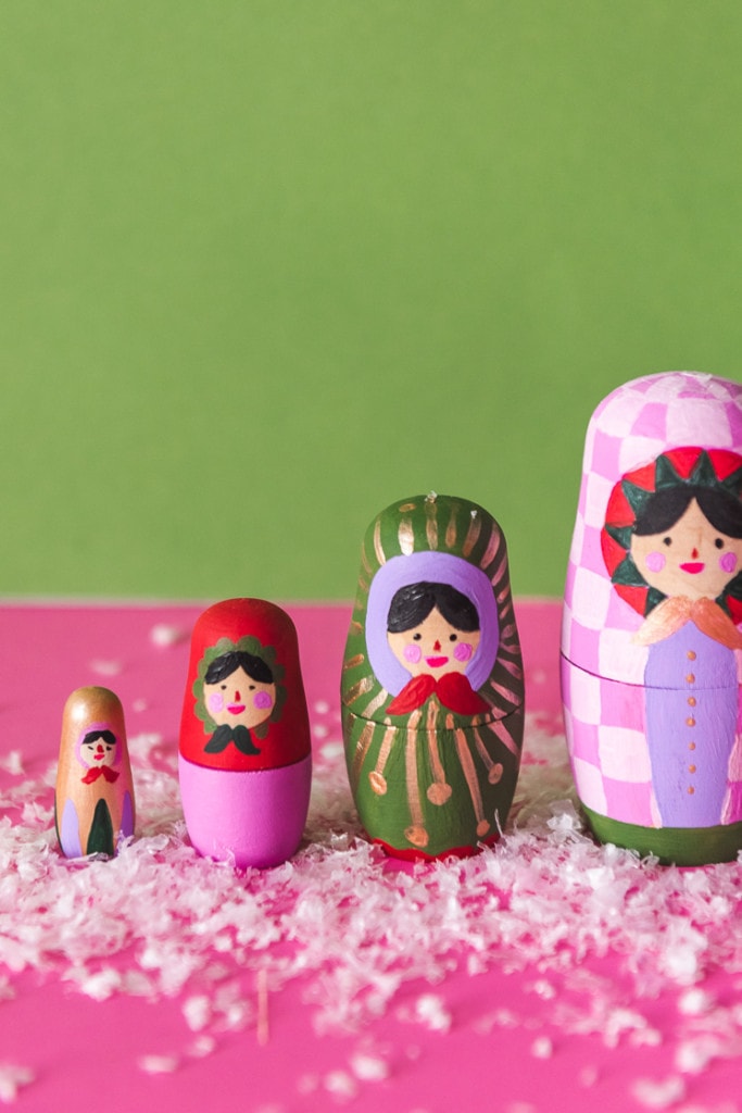 painted nesting dolls