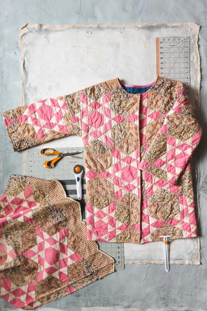 How to make a quilted coat   The House That Lars Built