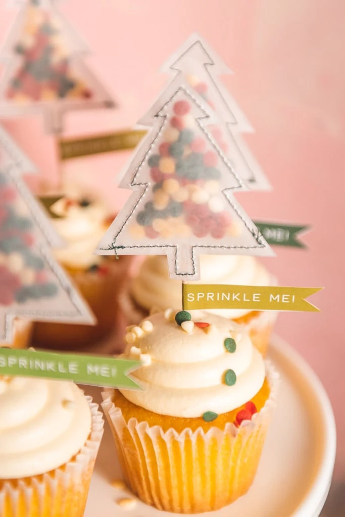 How to Make Cupcake Toppers With Your Cricut - Sprinkled with Paper