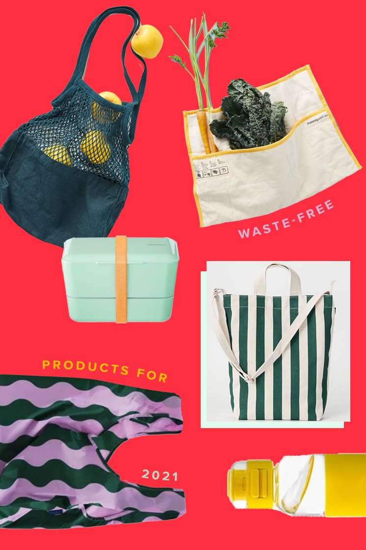 Colorful Waste-Free Products to Use in 2021
