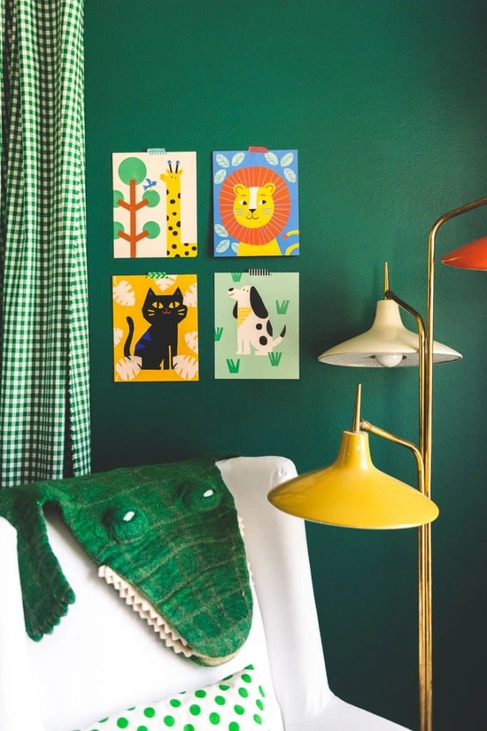 cheap art for kid's rooms