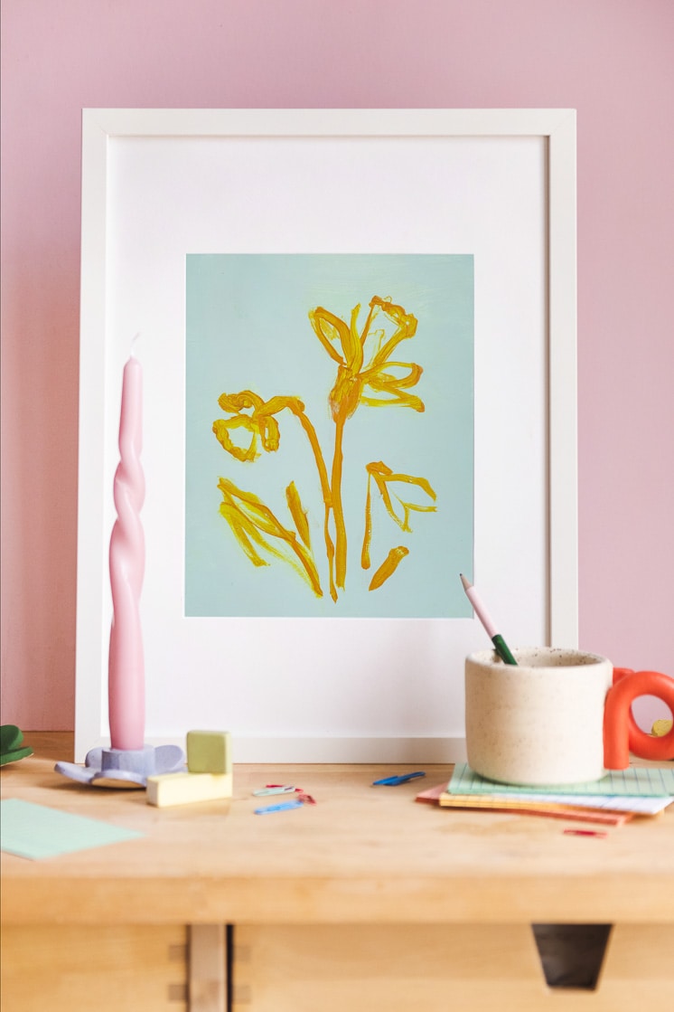 Daffodil II print by Rachel Smith