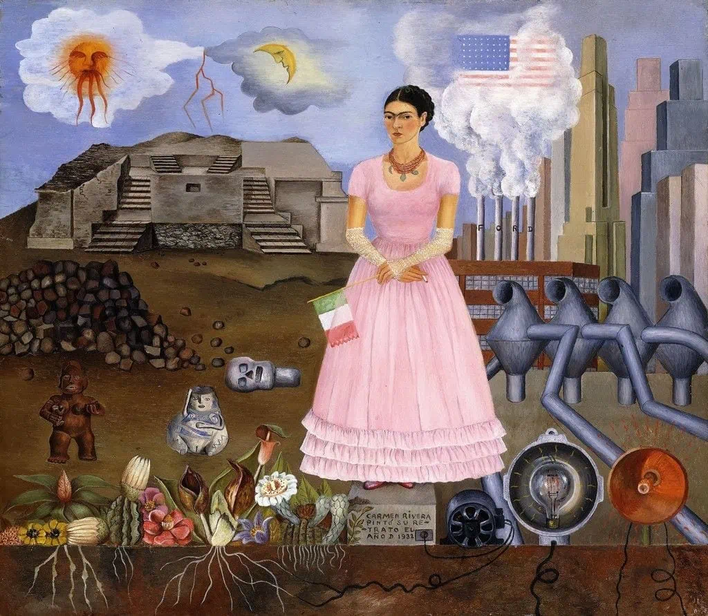 Painting by Frida Kahlo.
