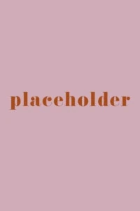 placeholder in orange on a dusty pink background