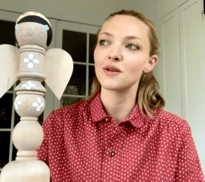 Crafting with Amanda Seyfried Interview! - The House That Lars Built