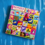 Eeboo Animal 64 Piece Puzzle