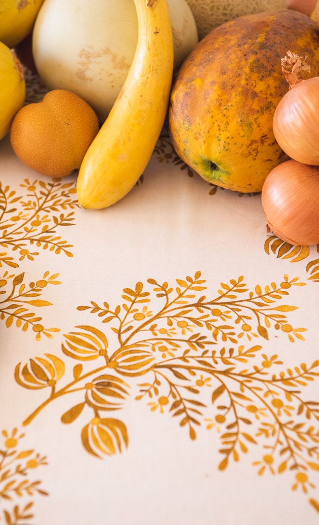 Thanksgiving harvest fruits