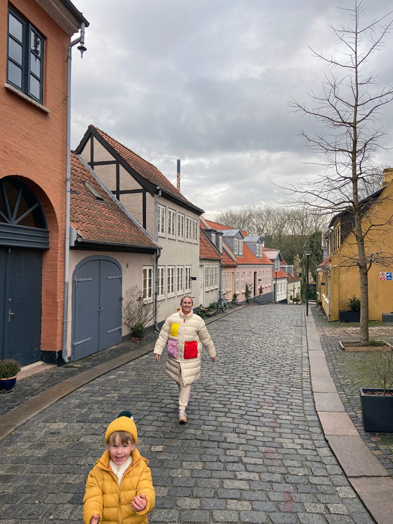 Walking through the streets of Copenhagen, Denmark.