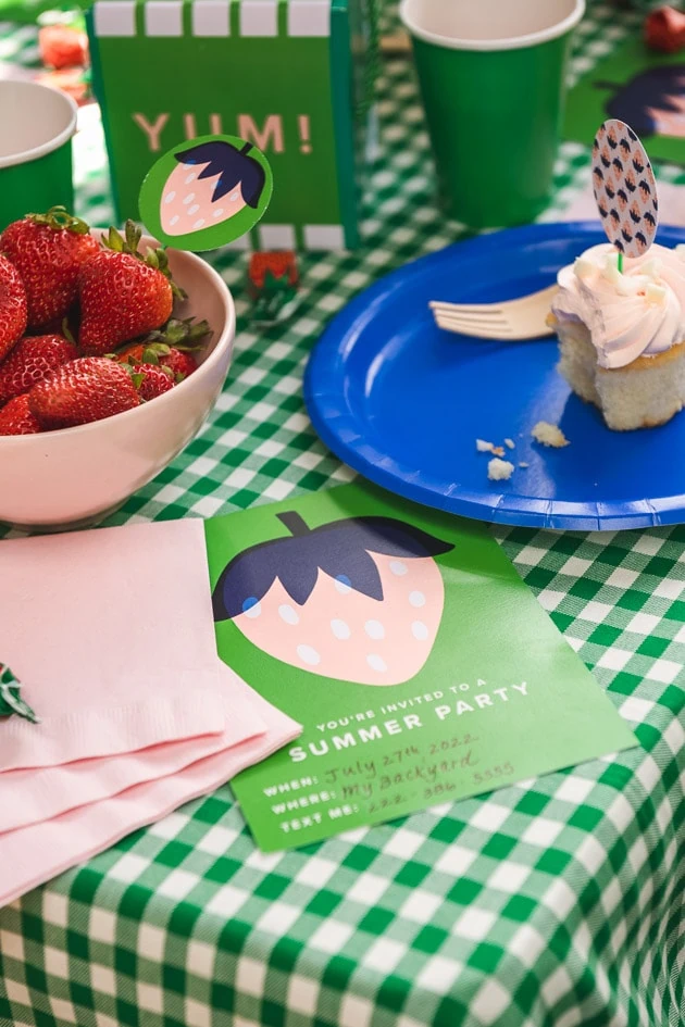 Strawberry Party Perfect for Spring or Summer Celebrations - Make Life  Lovely
