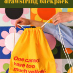 Lars Tote Bag to Drawstring Backpack Pinterest