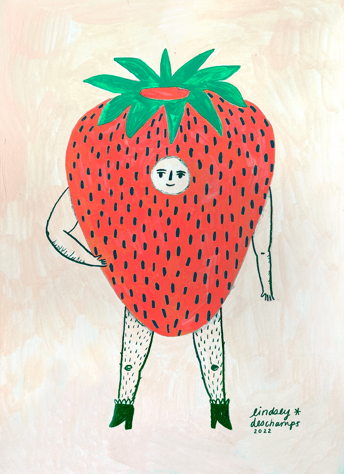 Lindsey Deschamps strawberry