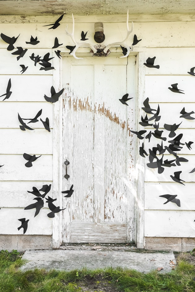 “The Birds” Halloween Wall Decor